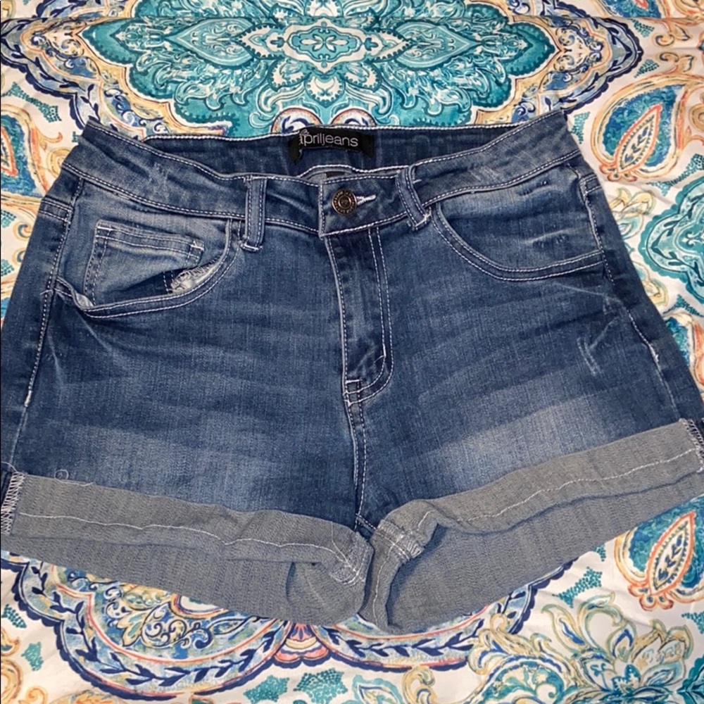 Jean shorts